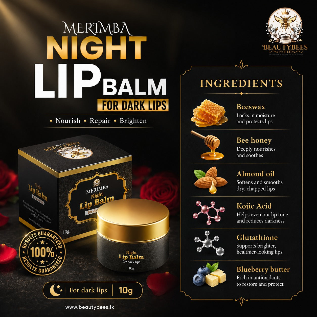 MERIMBA NIGHT LIP BALM